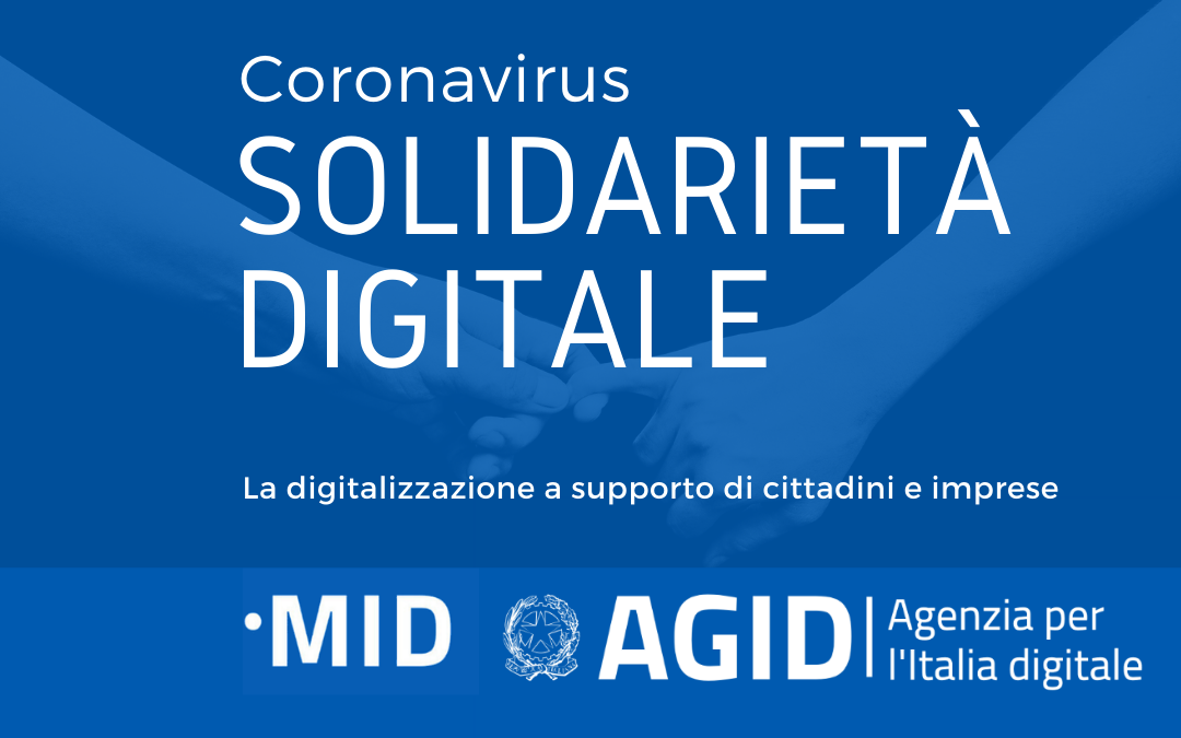 Locandina Solidarietà Digitale