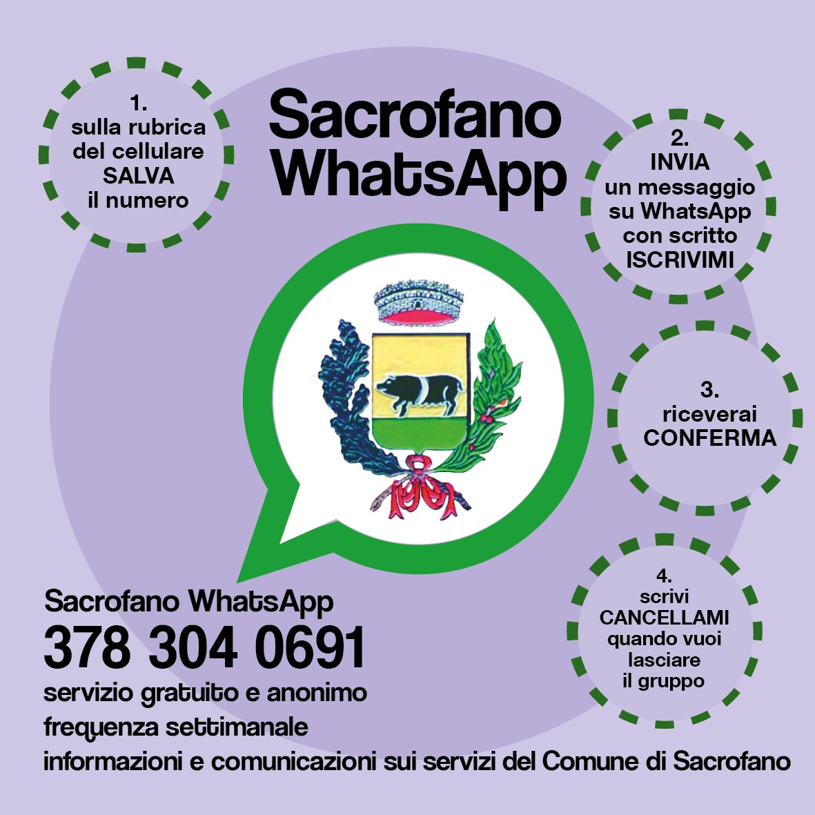 Iscriviti al nostro canale Sacrofano WhatsApp!